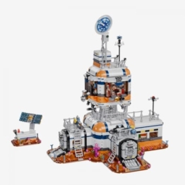 BlueBrixx Space Pioneers Kommandozentrum, 2798 Klemmbausteine, Raumstation - 1