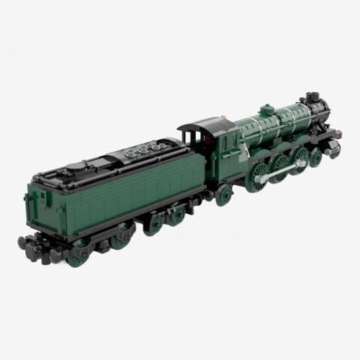 BlueBrixx Special 103481 - Flying Scotsman Lokomotive aus Klemmbausteinen mit 649 Bauelementen - 3