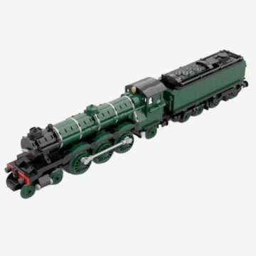 BlueBrixx Special 103481 - Flying Scotsman Lokomotive aus Klemmbausteinen mit 649 Bauelementen - 1