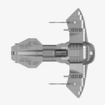 BlueBrixx Stargate Asgardschiff O'Neill Klasse, 1470 Klemmbausteine - 4