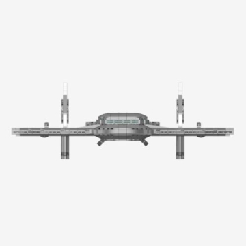 BlueBrixx Stargate Asgardschiff O'Neill Klasse, 1470 Klemmbausteine - 5