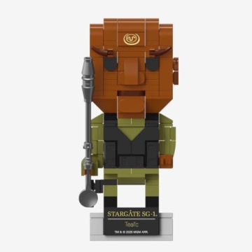 BlueBrixx Stargate Teal'C, 242 Klemmbausteine, Brick-Buddy, SG-1 Jaffa - 4