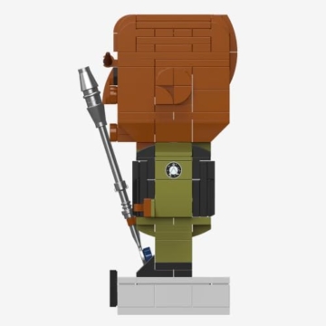 BlueBrixx Stargate Teal'C, 242 Klemmbausteine, Brick-Buddy, SG-1 Jaffa - 5