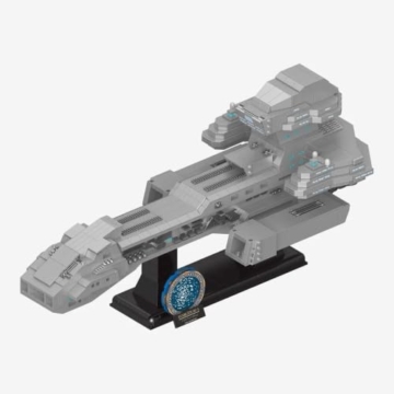 BlueBrixx Stargate X-303 Prometheus, 2301 Klemmbausteine, Raumschiff - 1