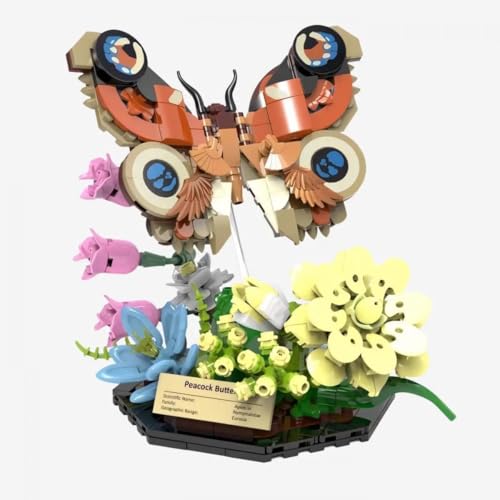 BlueBrixx Tagpfauenauge Pro 108709 aus Klemmbausteinen