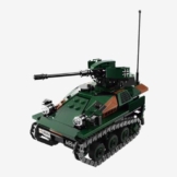 BlueBrixx Wiesel 1 Bundeswehr, 395 Klemmbausteine, Kettenfahrzeug - 1