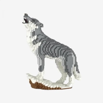 BlueBrixx Wolf aus Diamond Blocks Pro 108597