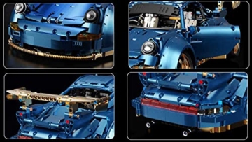 Happy Build YC-23006 Supersportwagen in blau