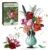 Blumen Strauß Baukasten, – Rosen, Lotus, Maiglöckchen für Erwachsene und Mädchen, Botanical Collection Bauklotz Spielzeug Pflanzen Home Deko, Valentinstag, Geburtstag, Muttertag, Weihnachten Geschenk - 1