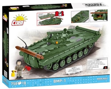 COBI BMP-1 2-in-1 DDR/RUS – Schützenpanzer des Kalten Krieges Box