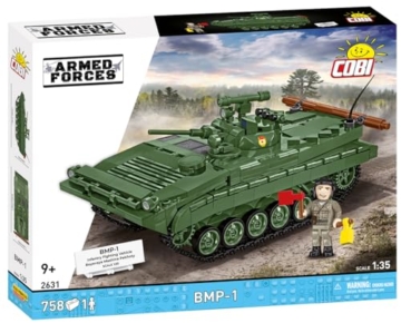 COBI BMP-1 2-in-1 DDR/RUS – Schützenpanzer des Kalten Krieges
