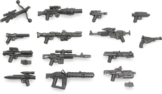 BrickArms Star Wars™ Blaster Revolution V2 Waffenset – 14-teiliges Sci-Fi Waffen-Set für Minifiguren – Hochwertige Custom Blaster, kompatibel mit Klemmbaustein-Figuren - 1