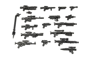 BrickArms Star Wars™ Blaster Vector Waffenset | Enthält 17 Waffen | Kompatibel mit Minifiguren | Hohe Qualität - Made in USA - 1