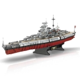 Brihappen Bismarck – WWII Schlachtschiff Klemmbaustein-Set (2081 Teile)