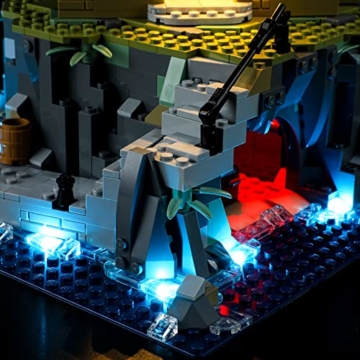 BRIKSMAX 21335 Led Licht für Lego Motorisierter Leuchtturm - Compatible with Lego Ideas Bausteinen Modell - Ohne Lego Set - 7