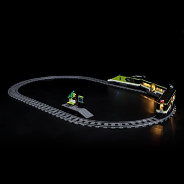 BRIKSMAX 60337 Led Licht für Lego Personen-Schnellzug - Compatible with Lego City Bausteinen Modell - Ohne Lego Set - 9