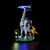 BRIKSMAX 76989 Led Licht für LEGO Horizon Forbidden West: Langhals - Compatible with LEGO Horizon Bausteinen Modell - Ohne LEGO Set - 1
