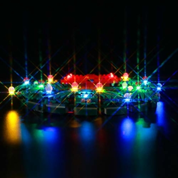 BRIKSMAX LED-Beleuchtungsset für Lego Christmas Wreath 2IN1, LED-Beleuchtungsset-Add-On für Lego Set 40426 (ohne Lego-Modell) - 6