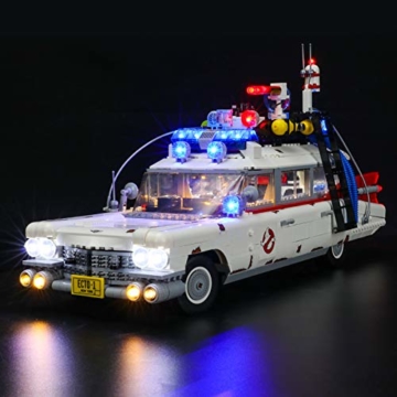 BRIKSMAX Led Beleuchtungsset für LEGO Creator Ghostbusters™ ECTO-1 - Compatible with LEGO 10274 Bausteinen Modell - Ohne LEGO Set - 1