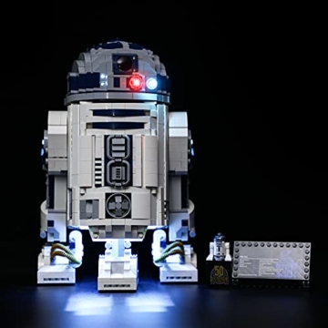 BRIKSMAX Led Beleuchtungsset für Lego Star Wars R2-D2 - Compatible with Lego 75308 Bausteinen Modell - Ohne Lego Set - 1