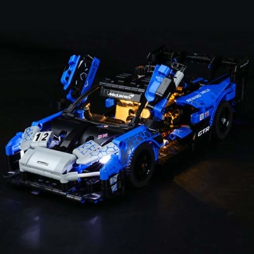 BRIKSMAX Led Beleuchtungsset für Lego Technic McLaren Senna GTR - Compatible with Lego 42123 Bausteinen Modell - Ohne Lego Set - 2