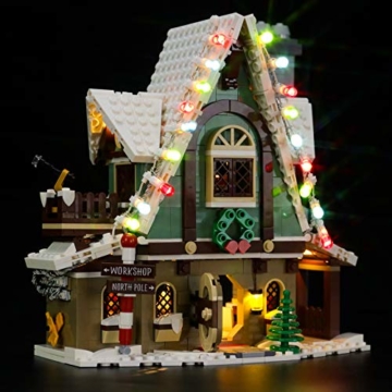 BRIKSMAX Led Lighting Kit für Lego Saisonal Elf Clubhouse, Led Light Set Add-on für Lego Set 10275(Nicht Beinhaltet Lego Model)… - 2