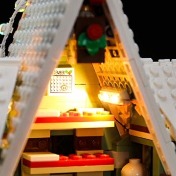 BRIKSMAX Led Lighting Kit für Lego Saisonal Elf Clubhouse, Led Light Set Add-on für Lego Set 10275(Nicht Beinhaltet Lego Model)… - 5