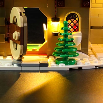 BRIKSMAX Led Lighting Kit für Lego Saisonal Elf Clubhouse, Led Light Set Add-on für Lego Set 10275(Nicht Beinhaltet Lego Model)… - 6
