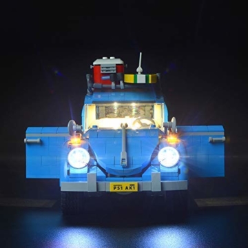 BRIKSMAX Volkswagen Käfer Led Beleuchtungsset - Kompatibel Mit Lego 10252 Bausteinen Modell - Ohne Lego Set - 2