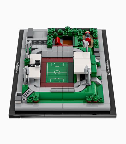 BRYX SC Preußen Münster - Preußen Stadion Klemmbausteine Set – Lizenziertes Microscale Stadion Modell, Stadium Series Fußball Bausatz für Jugendliche & Erwachsene ab 14 (464 Teile) - 3
