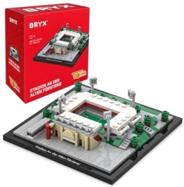 BRYX Stadion An der Alten Försterei -FC Union Berlin Klemmbausteine Set – Lizenziertes Microscale Fußballstadion Modell, Stadium Series Bausatz für Fans ab 12 Jahren (298 Teile) - 1