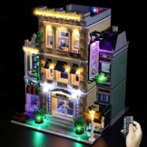 BSPAS Upgrade LED Beleuchtung für Lego 10278 Police Station, Beleuchtung Licht Set für Lego 10278 polizeistation (Nicht Enthalten Lego Modell)(Mit Fernbedienung) (mit Fernbedienung) - 1