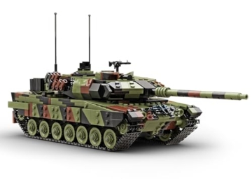 Buildarmy Deutscher Leopard 2a6 Hauptkampfpanzer Brick Modell Baustein 1400pcs