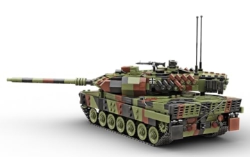 Buildarmy Deutscher Leopard 2a6 Hauptkampfpanzer Brick Modell Baustein 1400pcs