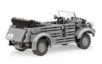 Buildarmy WW2 Deutscher Kubelwagen Auto Modell Brick Baustein 178pcs - 4