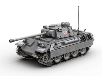 Buildarmy WW2 Deutscher Panther Ausf D Panzerstein Modell Baustein 940pcs - 3