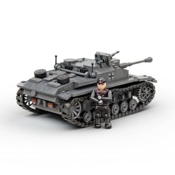 Buildarmy WW2 German StuG III Ausf. G Panzerzerstörer Modellbaustein 660pcs - 2