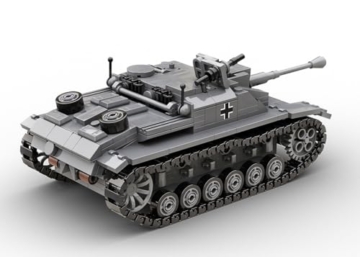 Buildarmy WW2 German StuG III Ausf. G Panzerzerstörer Modellbaustein 660pcs - 4