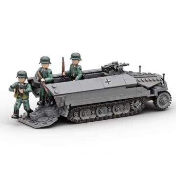 Buildarmy WW2 Sd.Kfz.251 Ausf.D Fahrzeuge Ziegelmodell Baustein 436pcs - 2