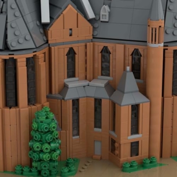 Builignis MOC-248825 Architecture Vondel Kirche Bausteine Set, 1/125 Weltberühmtes Wahrzeichen Gebäude Haus Klemmbausteine Entworfen von tralux21, Home Deko & Geschenk für Erwachsene - 6808 Teile - 5