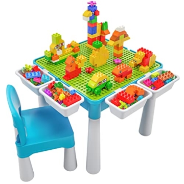 burgkidz 5-in-1 Bautisch für Kinder