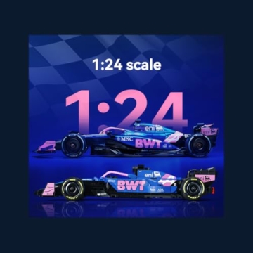 CaDA 1:24 BWT Alpine F1 Team A525 Rennwagen - 300 Stk - Selbstbau Stein Baustein Modell C55024W - 5