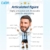 CaDA C56053W Messi Argentinien Actionfigur, Spieler-Figuren - 4