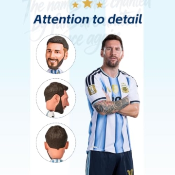 CaDA C56053W Messi Argentinien Actionfigur, Spieler-Figuren - 6