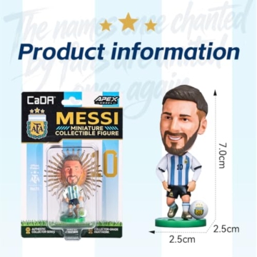 CaDA C56053W Messi Argentinien Actionfigur, Spieler-Figuren - 7