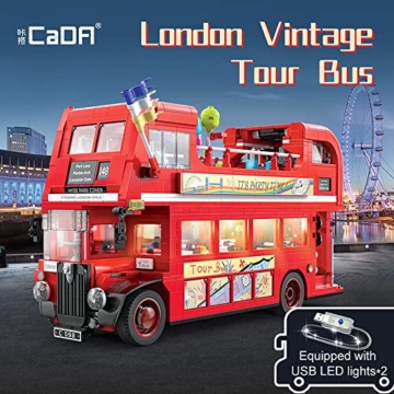 CaDA C59008W London Vintage Tour Bus