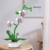CaDA C59028W Botanicals Flower Bouquet,Orchid Bauspielzeugset für Erwachsene,237Teile Bausteine Blumenstrauß Klemmbausteine - 5
