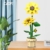 CaDA C59030W Botanicals Flower Bouquet,Sunflower Bauspielzeugset für Erwachsene,187 Teile Bausteine Blumenstrauß Klemmbausteine, Bonsai Botanical Kollektion Bauklötz Pflanzen Home Deko - 4