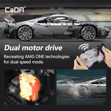 CaDA C61503W Mercedes-AMG ONE Builidng Set - 4