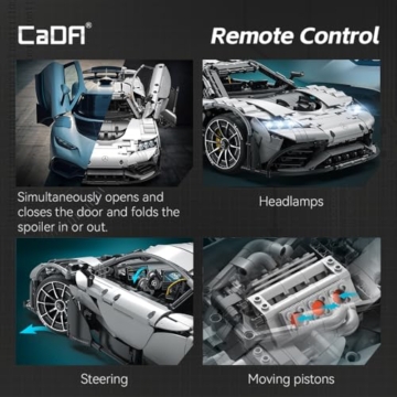CaDA C61503W Mercedes-AMG ONE Builidng Set - 6